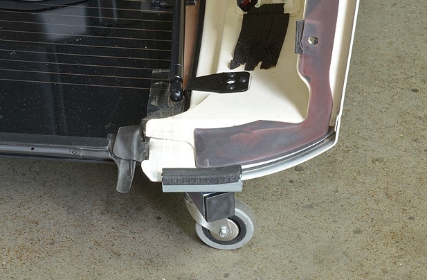 Adjustable cart holder hard top Art. 311HT